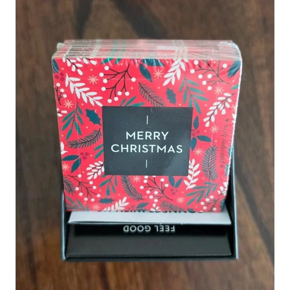 Compendium Merry Christmas 30 Pop Open Cards Inspirational Messages New